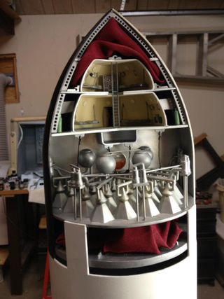Illustration for article titled How One Man Recreated the First Spaceship that Ever Appeared on Film
